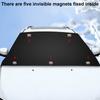 Car Snow Cover With Magnets Sunshade Cover Car Windshield Shade Waterproof Protector Cover For Winter Car Windscreen Cover