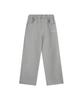 Pantaloni REST&RECREATION con Dettagli in Felpa - Grigio