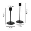 Nordic Single Head Candlestick Simple Iron Art Candleholder Wedding Decoration Romantic Atmosphere Candlelight Dinner Candle Cup