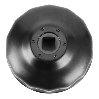 Universal-Ölfilter-Steckschlüsselkappe, Werkzeuge zum Entfernen, 76 mm, 14 Fuß, Aluminiumlegierung, für Auto und Motorrad