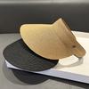 Weaving Visor, Empty Top Hat, Sun Protection Hat, Women's Sharafi Sun Hat, Foldable Hat, Cool Hat, UV Protection