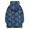 Kenzo Kids Flower Reversible Long Padding Jacket Z256afd411