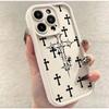 Shockproof Soft Silicone Cross Design Phone Case For Apple Iphone Multiple Models