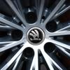 Msdf2 4pcs 56mm Car Emblem Wheel Hub Caps Center Cover Sticker Decoration For Skoda Octavia Superb Rapid Kodiaq Karoq Fabia Roomster