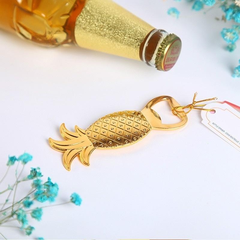 Kreativ Ananas Ölflasköppnare Hawaii Möhippa Bröllopsdekoration Köksaccessoarer