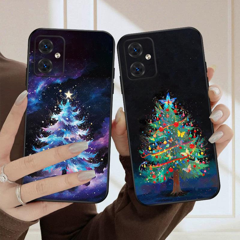 Best for Christmas Star For Motorola Moto G04 14 15 24 34 35 54 55 75 84 85 Edge 40 50 Fusion 60 Fusion Silicone Soft Phone Case