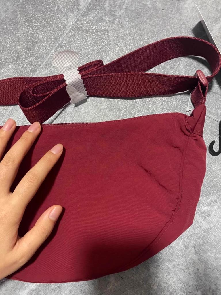 Free Shipping: Japanese Style Crossbody Dumpling Bag - Lightweight, Adjustable Shoulder Bag for Men and Women