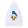 2024 New Disney Donald Duck Men Women Hoodies Casual Hip Hop Streetwear Long Sleeves Sweatshirts Boys Girls Autumn Tops Coats