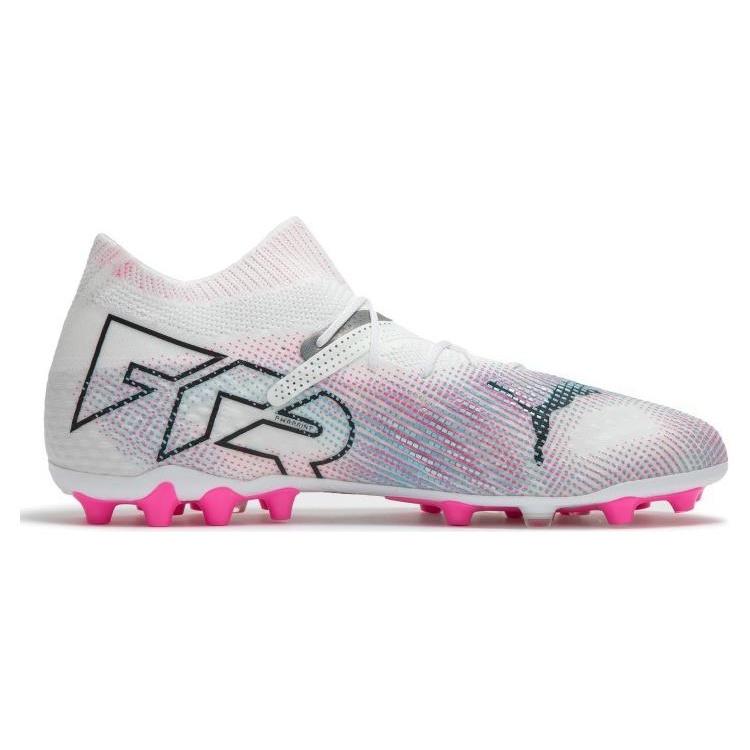 Puma Future 7 Ultimate MG 'White Black Poison Pink' Men's 107703-01