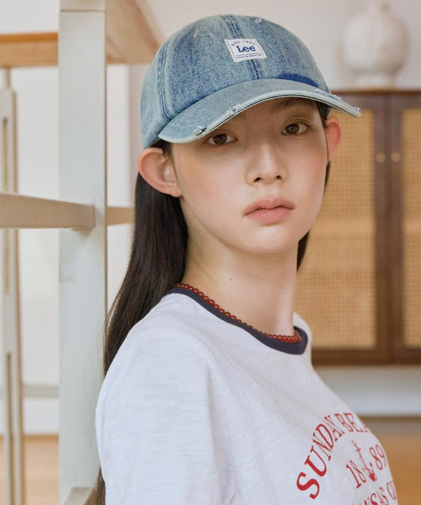 LEE Denim Label Ball Cap Indigo Medium
