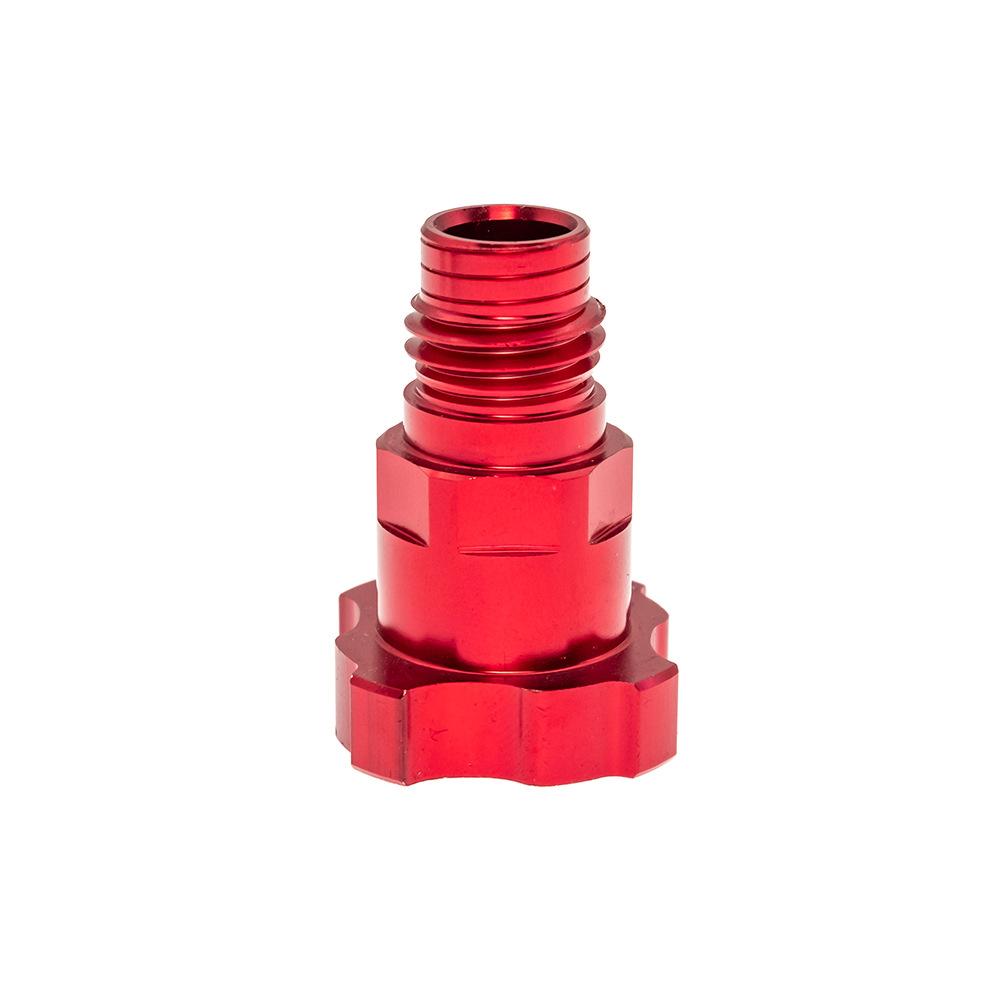 

Corrosion Resistance External Thread Adapter High Strength Aluminum Alloy Spray Connector Spray Painting Red Quick Connector