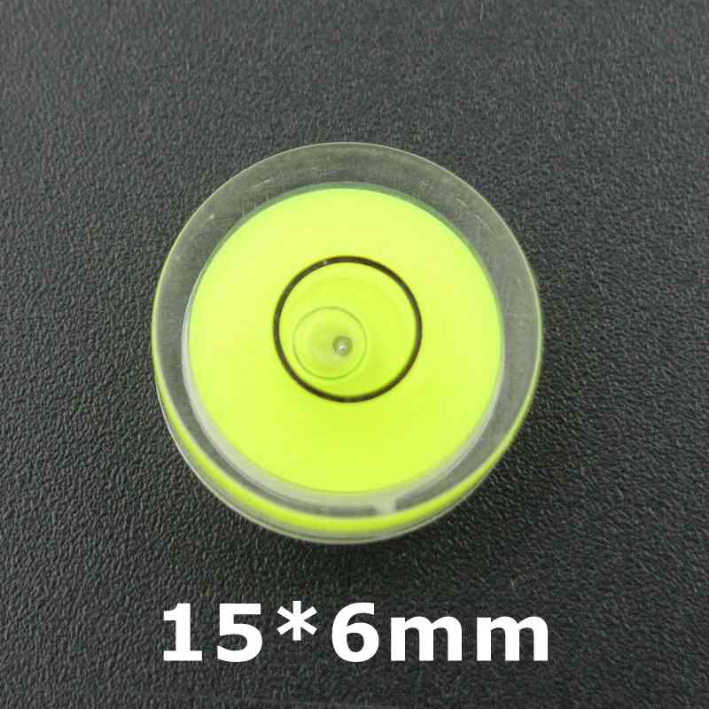 Variety Models available Round bubble level mini spirit level Bubble Bullseye Level measurement instrument