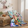 Cartoon ONE PIECE series double-sided flannel 2D digital printing blanket blanket
