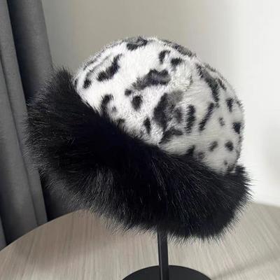 Wintermütze aus Plüsch mit Ohrenschutz, winddicht, warm halten, Kopfbedeckung, flauschiges Fell, Fischerhut für Damen, modische Damenmütze, Geschenke