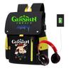 Elementary school students in grades 1-6 waterproof large-capacity schoolbag adolescent Yuanshen backpack