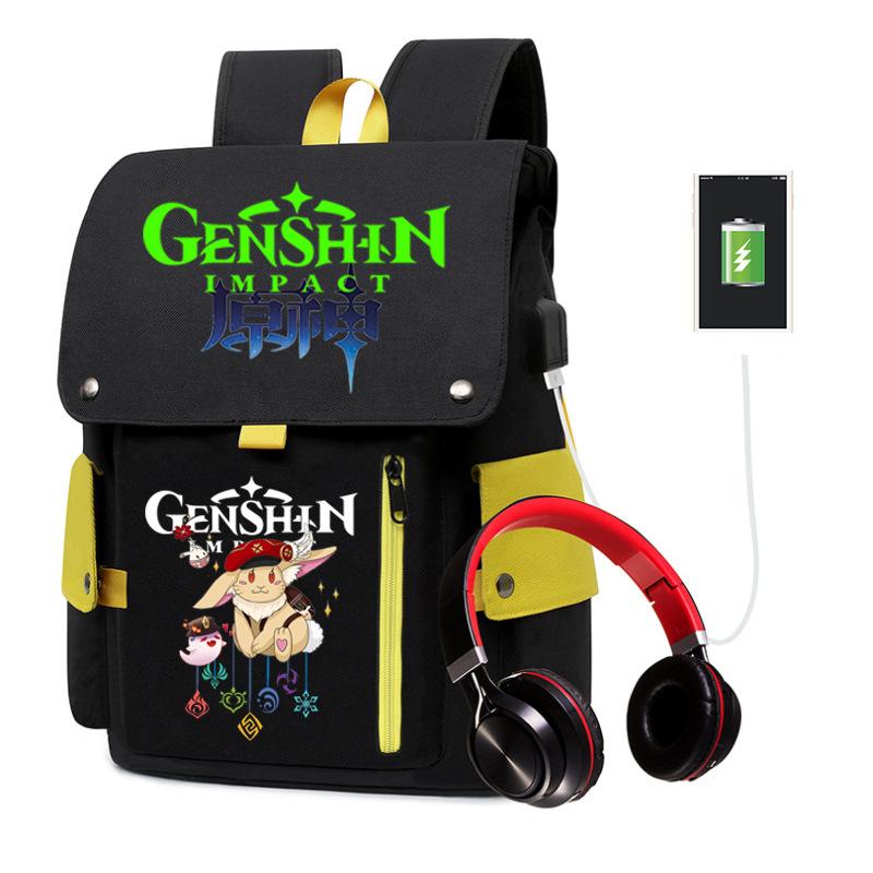 Elementary school students in grades 1-6 waterproof large-capacity schoolbag adolescent Yuanshen backpack