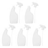 5pcs Empty Spray Bottles 500ml/16.9oz Spray Bottles Plastic Cleaning Hand Trigger Spray Bottle Garden Water Sprayer Refillable