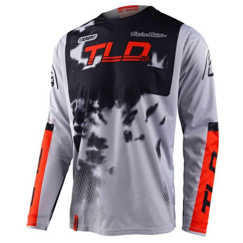 TLD Cross-country Motorcycle Mountain Biking Riding Clothing Downhill Breathable Quick-drying Outdoor Sports Long-sleeved T-shirt XXXL