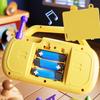 Kids Radio Toy with Music Light Recording 6 English Songs Toddlers Boys Girls Cartoon Giraffe Dinosaur Radio Educational Toy