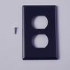 Safety Shielding Wall Outlet Cover with Wear Resistant Plastic Construction Universal Electrical Outlet Case For Indoor Use