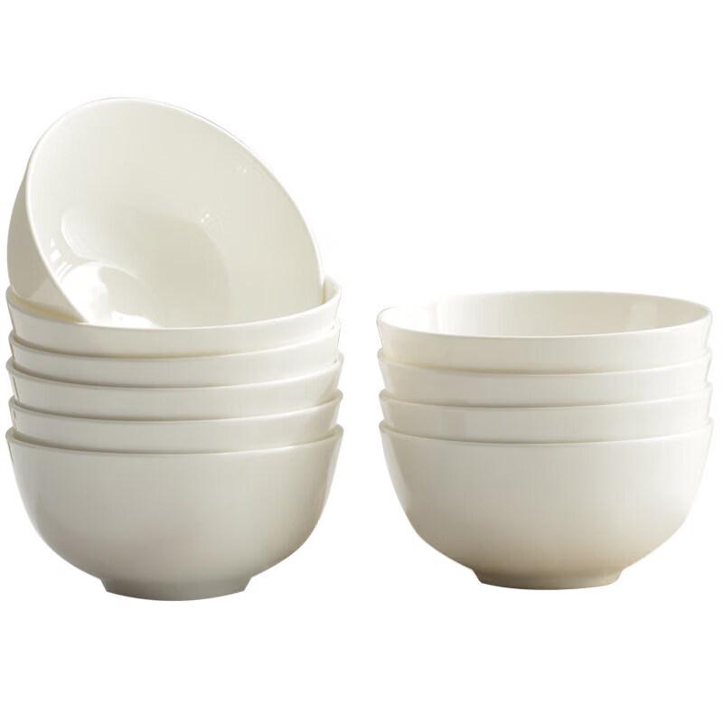 Sichun Tangshan 45% Bone China White Porcelain Bowls