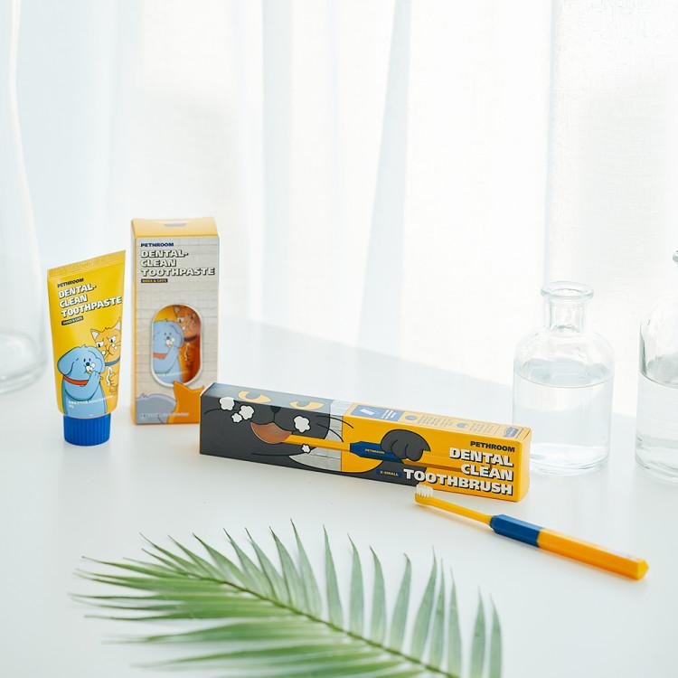 Dental Clean Toothbrush XS (3EA) Dog Cat Exclusive Ultra-small Ultra-fine Bristles Toothbrush Bad Breath Tartar Removal