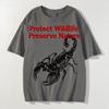 2025 Top Moda Estivo Casual Manica Corta Stampa Stile Diavolo Americano Girocollo Cotone Fresco Traspirante T-shirt