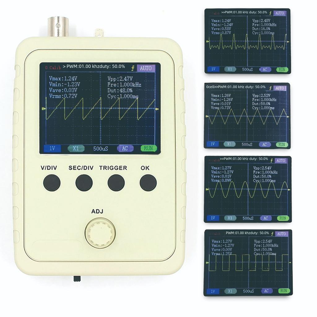 Sada digitálního osciloskopu DSO150 DIY projekt elektroniky založený na upgradu DSO138