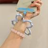 13 Colors Cherry Blossom Flower Mobile Phone Lanyard Strap Soft Silicone Small Pendant Decoration Gift For