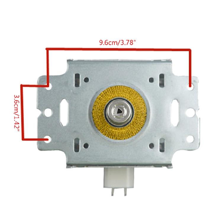 Microwave Oven Magnetron Around the Six-hole Transverse Universal 2M213