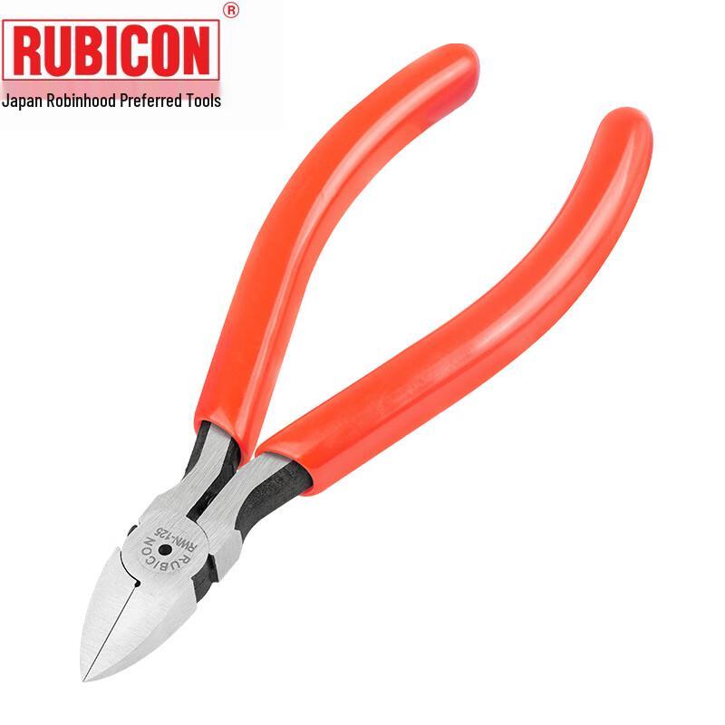 RUBICON Miniature Hardened Electronic Diagonal Cutting Pliers