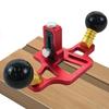 Woodworking Router Plane with Quick Adjust Depth System and Depth Stopper Grooves for Detailed Mortise and Planing Tasks