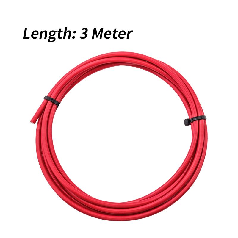 MUQZI 3m Brake Hose Bike Hydraulic Disc Brake Hose For MTB Road Folding Bicycle Brake Cable Repair Parts Red 3m
