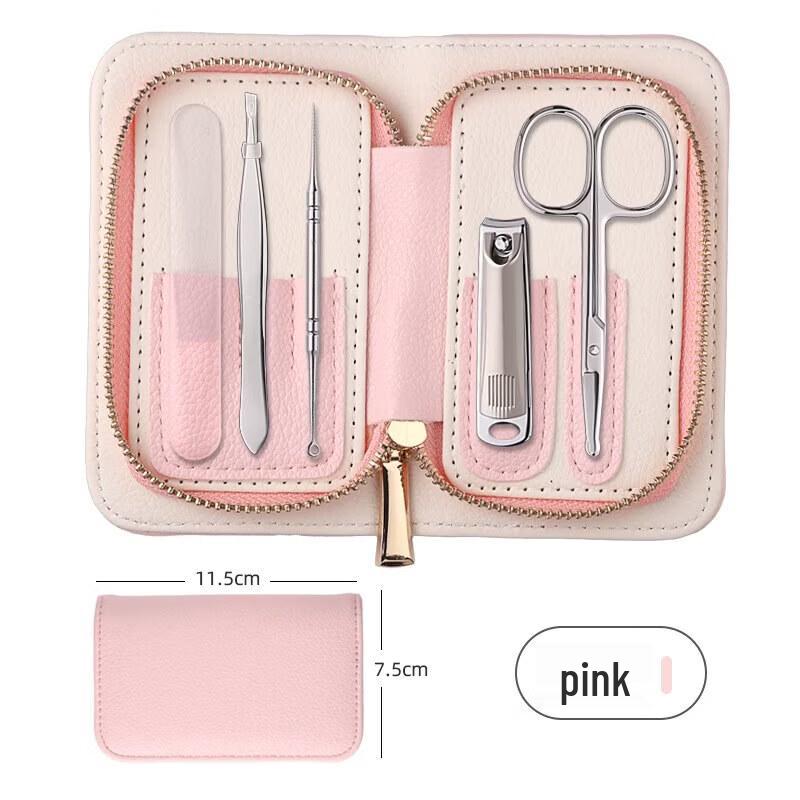 Portable Manicure & Pedicure Grooming Kit