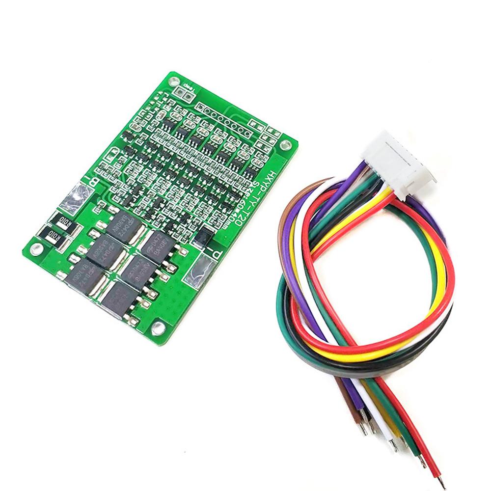7S 29.4V BMS Lithium Battery Protection Board Charger Module with Balance for 18650 Li-ion Lithium Battery