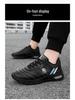 Men's Cross-Border Large Size Leather Casual White Shoes - New Fashion Trend, Comfortable Running Sports Shoes, Korean Style