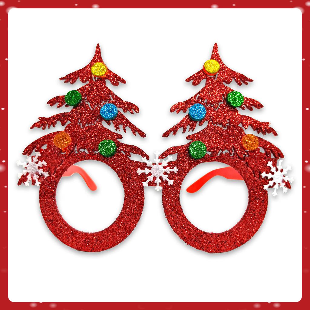 Christmas Decorative Glasses Halloween Adult Children Christmas Gifts Holiday Supplies Holiday Party Glasses Frames