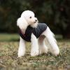 Christmas Dog Jacket Party Printing Reversible Winter Dog Coat for Small Dogs Soft Padded Warm Dog Clothes with Hole for Leash