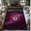 Tappeto in Velluto di Cristallo con Stampa Calcio Aston Villa, Comodo Assorbente d'Acqua Antiscivolo Tappeto per Pavimenti Interni