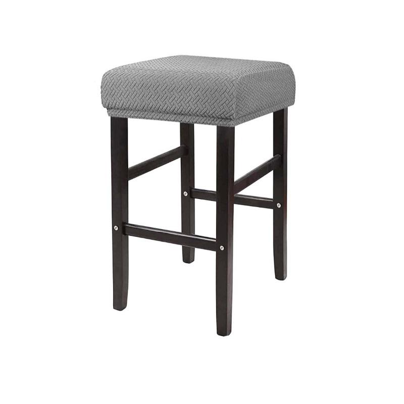 

Эластичные прямоугольные чехлы на барные табуреты Жаккардовые чехлы на туалетные столики Моющиеся чехлы на табуретки Чехлы на сиденья барных табуретов Чехлы на сиденья седла серый