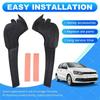 G9-Car Front Windshield Wiper Side Cowl Fender Water Deflector Cover 6R0819447B 6B0819448B For VW Polo 2011-2018