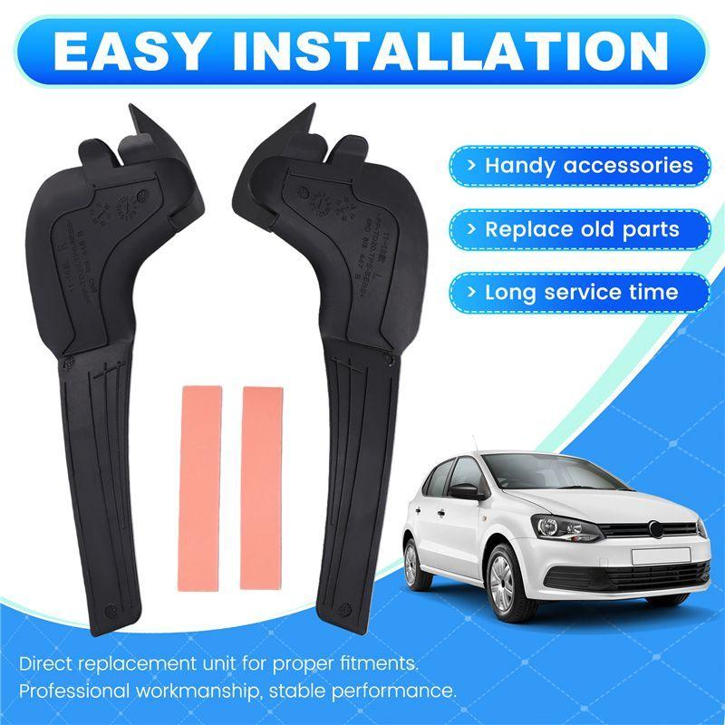 G9-Car Front Windshield Wiper Side Cowl Fender Water Deflector Cover 6R0819447B 6B0819448B For VW Polo 2011-2018