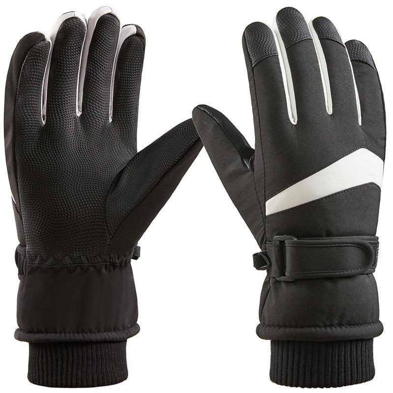 New Winter Ski Gloves for Men and Women Outdoor Riding Waterproof and Non Slip Touch Screen To Keep Warm and Velvet Padded Cold.
