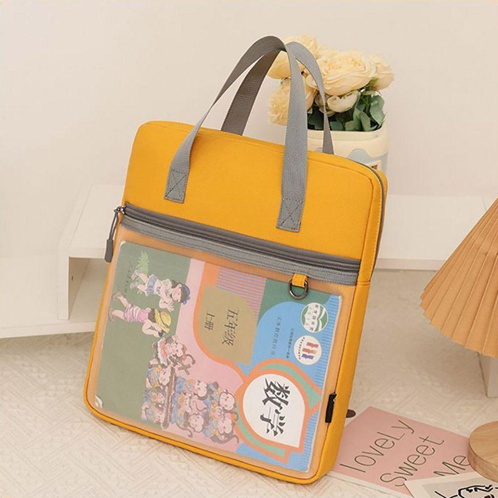 Oxford cloth File Bag Multifunctional Data Storage Bag New Zipper Pouch Bag  School Office Supplies