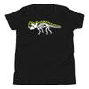 Pickleball Triceratops Funny Pickle Ball Dinosaur Lover Novelty Youth T-Shirt