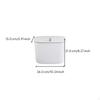Hanging Trash Can, Large Capacity Waste Bin, Kitchen Cabinet, Space Saving Small