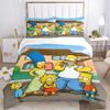Simpsons Family Portrait Print 3Pcs Bedding Setduvet Cover With 2 Bedropillowcase Home Birthday Gift