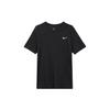 Dri-Fit Bedrucktes T-Shirt mit kleinem Logo, Rundhalsausschnitt, Herren Oberteile, Schwarz BV0644-010
