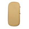 Cute Canvas Pencil Case Student Color Block Stationery Storage Bag Multifunctional Large Capacity Pen Bag Organizer Pouch