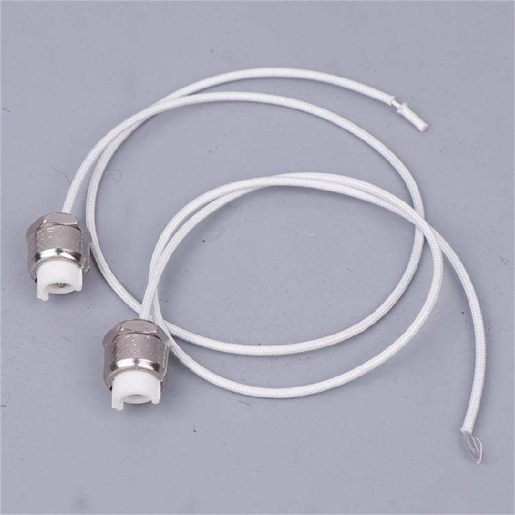 Pack of 2 R7S Lamp Holders Metal Construction for Efficient Cooling in Lighting Applications Including Test Machines